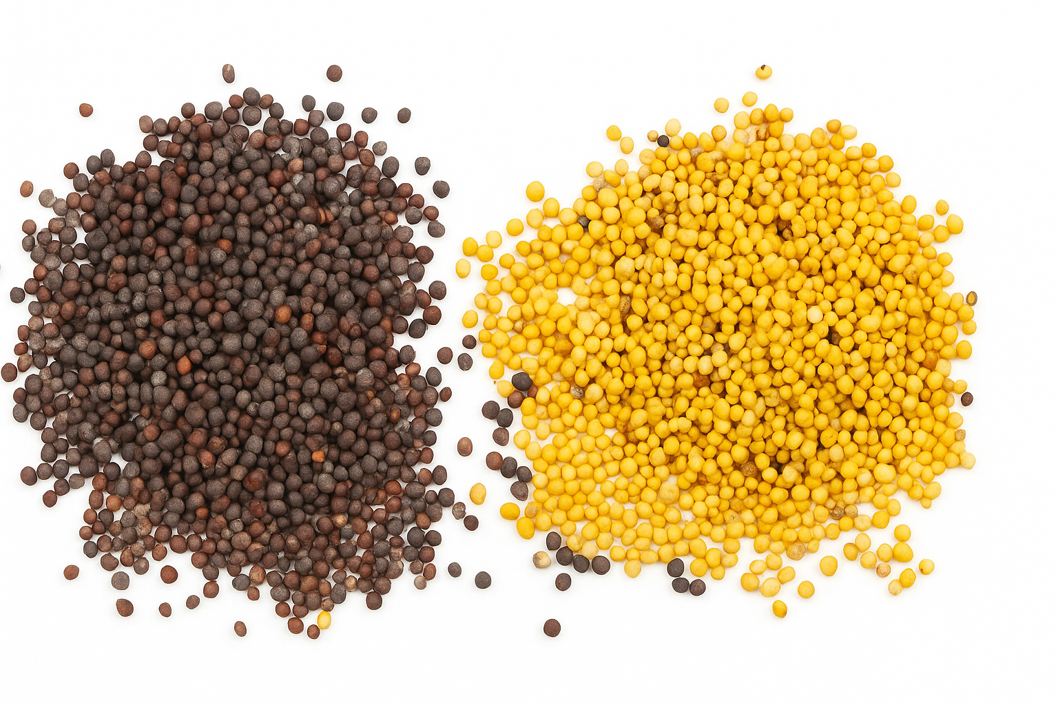 Mustard Seeds (Black, Yellow, Brown)